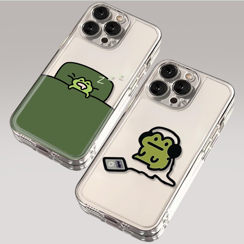 Cartoon Sleep Frog Phone Case  - Samsung Galaxy S24 ulasan dan harga