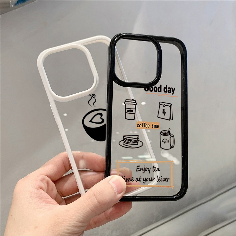 Warm Coffee Pattern Phone Case - Samsung Galaxy S24 ulasan dan harga