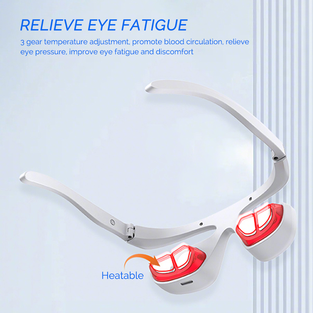 Smart Eye Massager 3D Red Ligh - Light Therapy Glasses ulasan dan harga