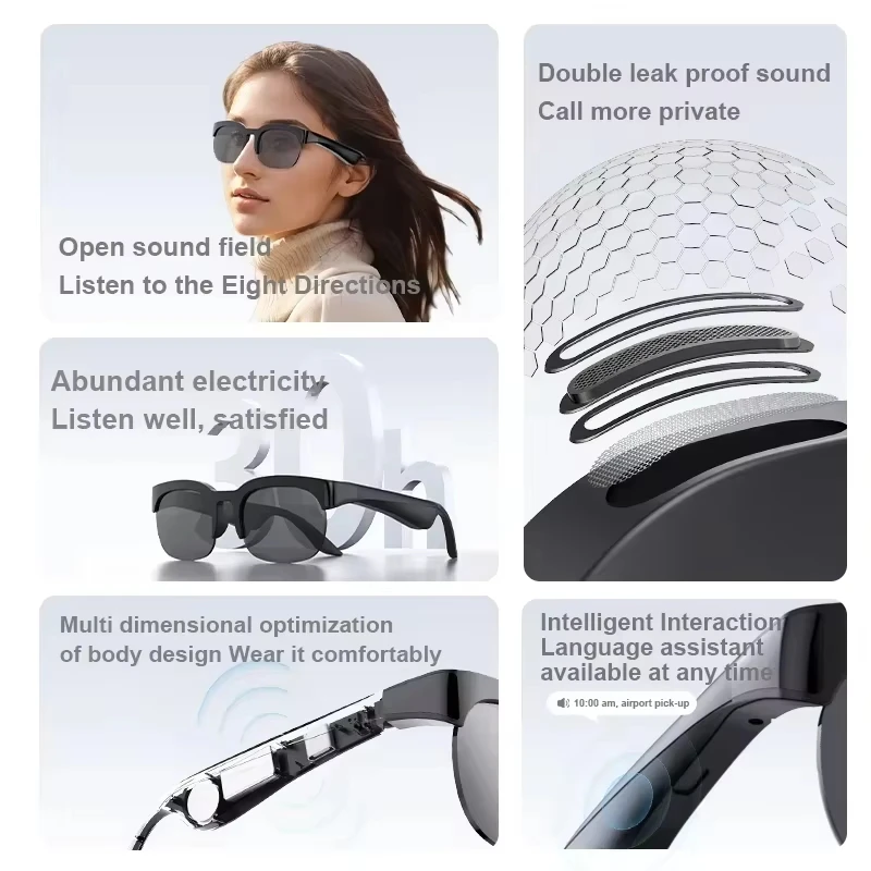 Lenovo AI Smart Glasses 2500W  - Smart Glasses Lens ulasan dan harga